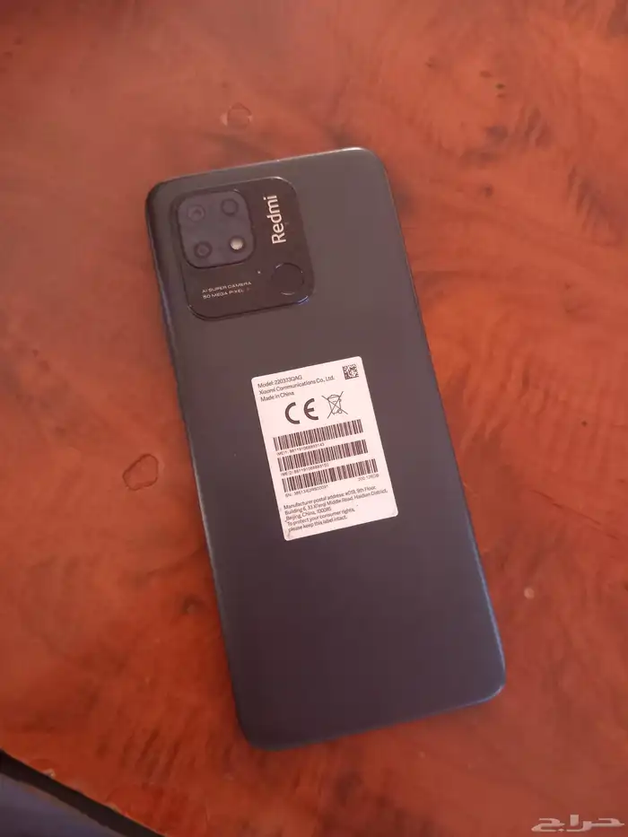 ريدمي 10 c مستخدم رام 6 مساحه 128 عالشرط 0