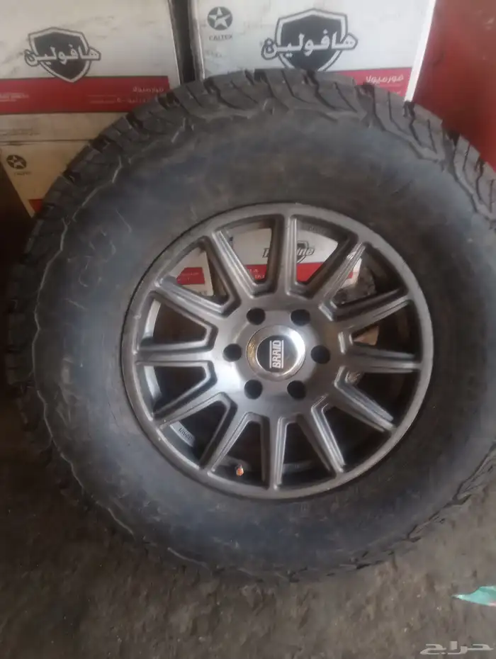 جيب جنوط وكفرات مقاس الكفرات 285 70 17 0