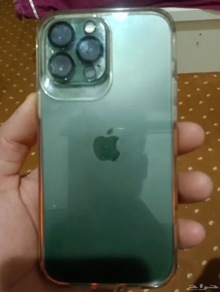 ايفون 13 برو ماكس 128بطاريه 83بدون كارتون الجهاز ماشاء الله 1