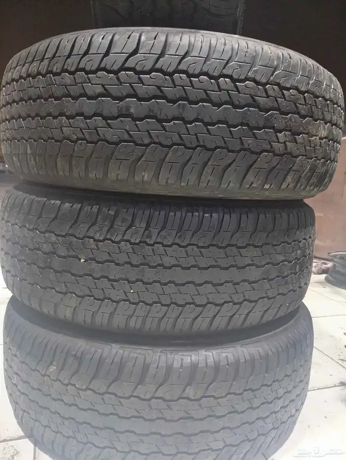 265 65 17 طقم كفرات دنلوب تاريخ 2024 4