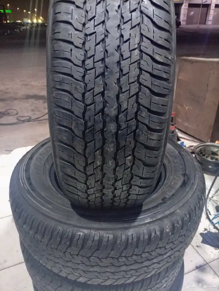 265 65 17 طقم كفرات دنلوب تاريخ 2024 5