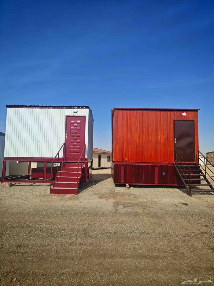 وحدات حمامات متنقله مع خزان تصريف ارضي 0