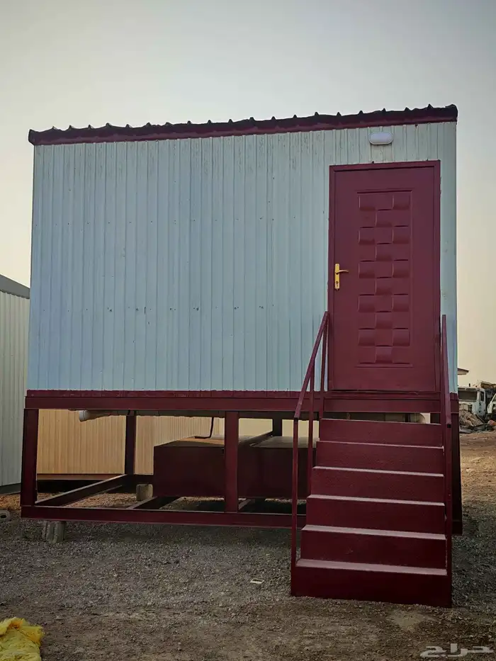 وحدات حمامات متنقله مع خزان تصريف ارضي 2