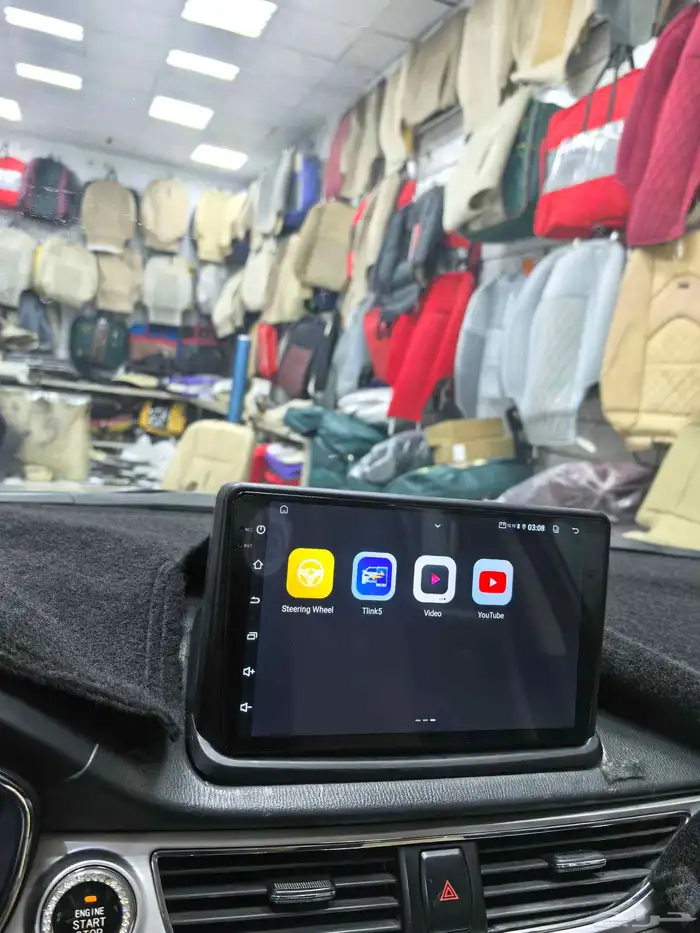 شاشات لجميع انواع السيارت دشكام سمعات للتواصل 6