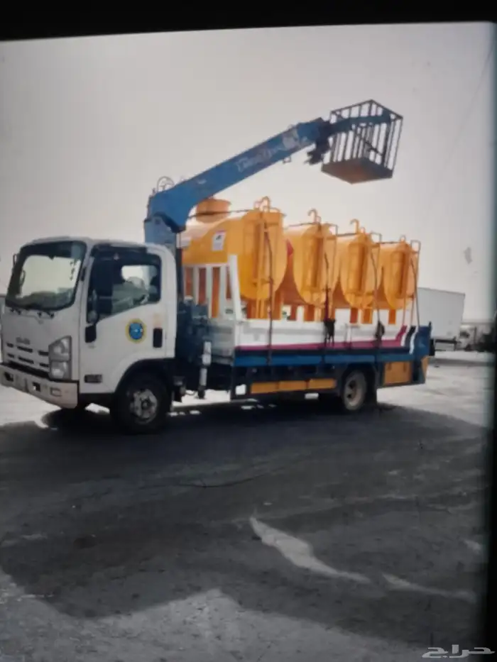 رافعه كرين صطحه لوبد دينه كرين فوركلفت تريله 5