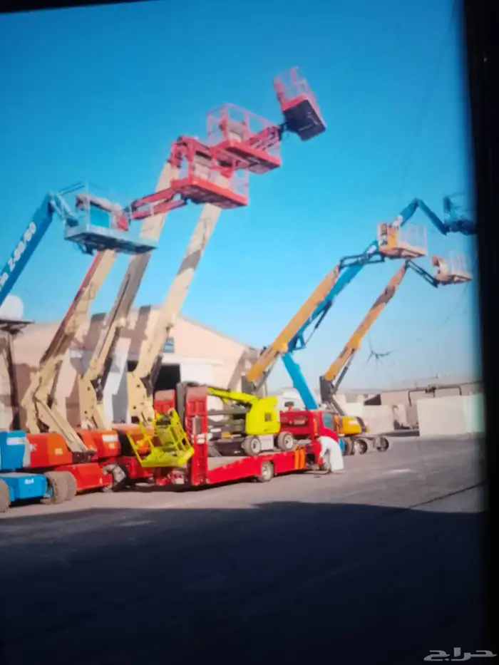 رافعه كرين صطحه لوبد دينه كرين فوركلفت تريله 2