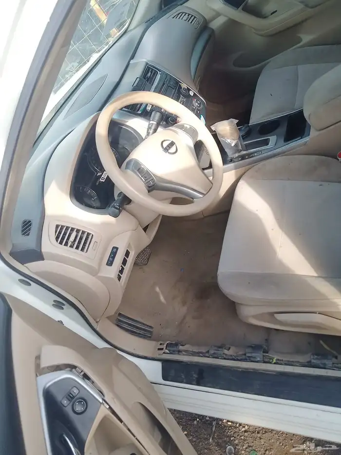 تشليح قطع غيار نيسان التيماء مديل 2015 4