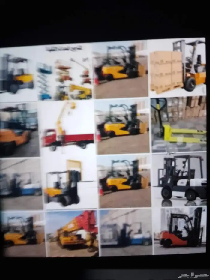 رافعه كرين صطحه لوبد دينه كرين فوركلفت تريله 0