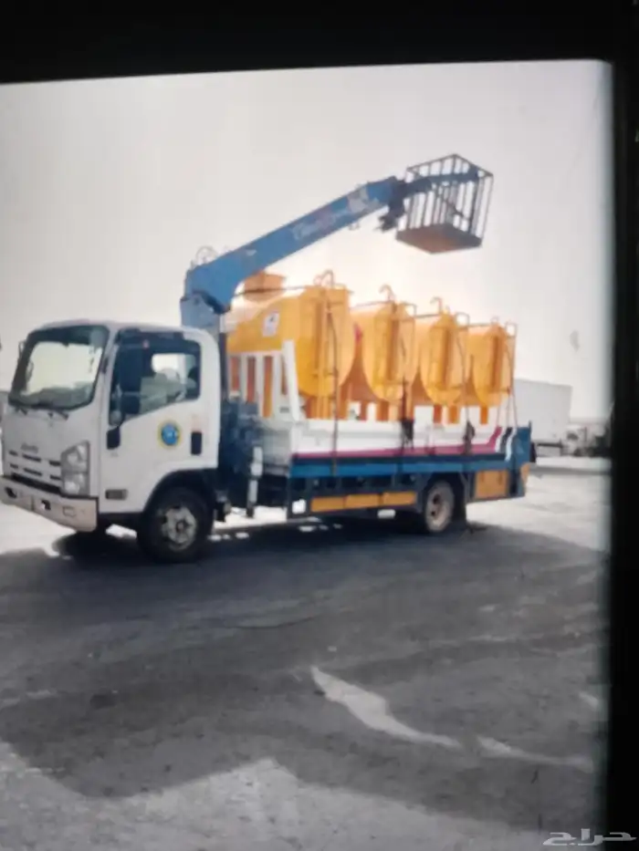 رافعه كرين صطحه لوبد دينه كرين فوركلفت تريله 4