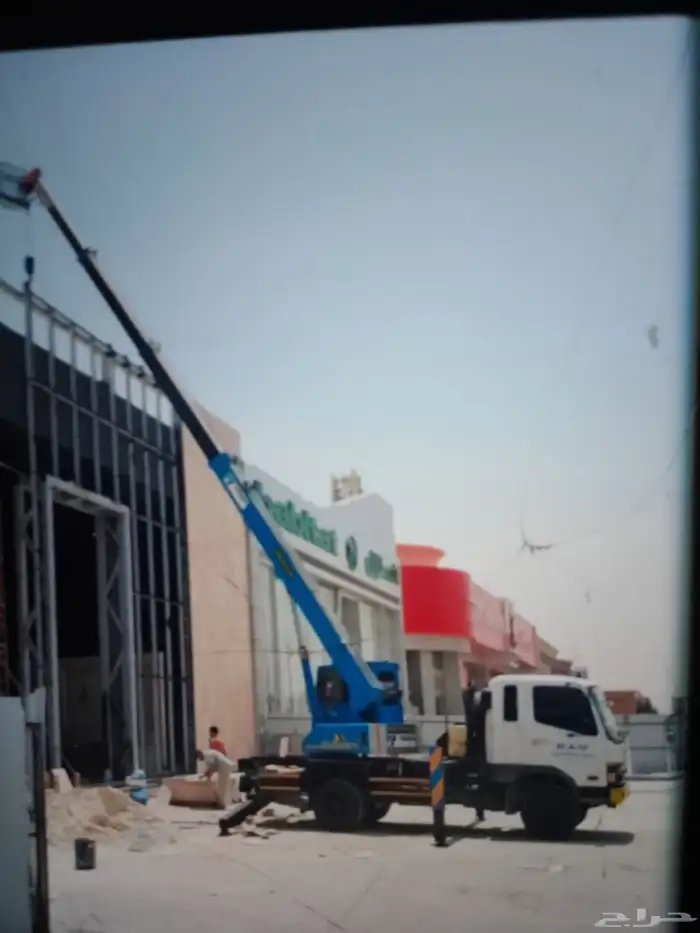 رافعه كرين صطحه لوبد دينه كرين فوركلفت تريله 8