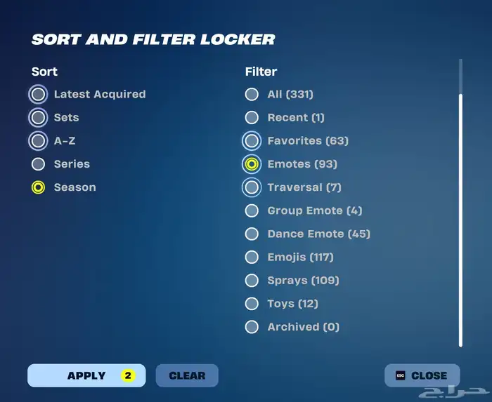 حساب فورت نايت للبيع 11