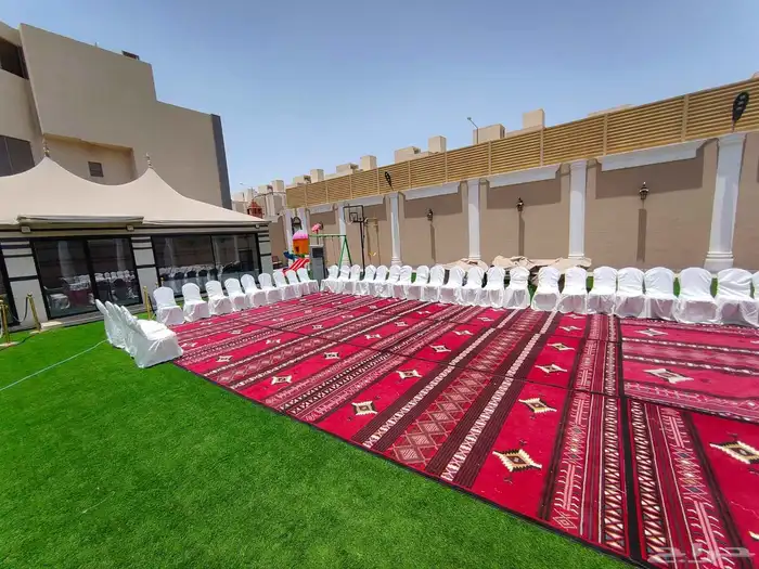 تأجير كراسي طاولات طعام كوكتيل زل ملكي عادي ازرق مدخل دفايات 14