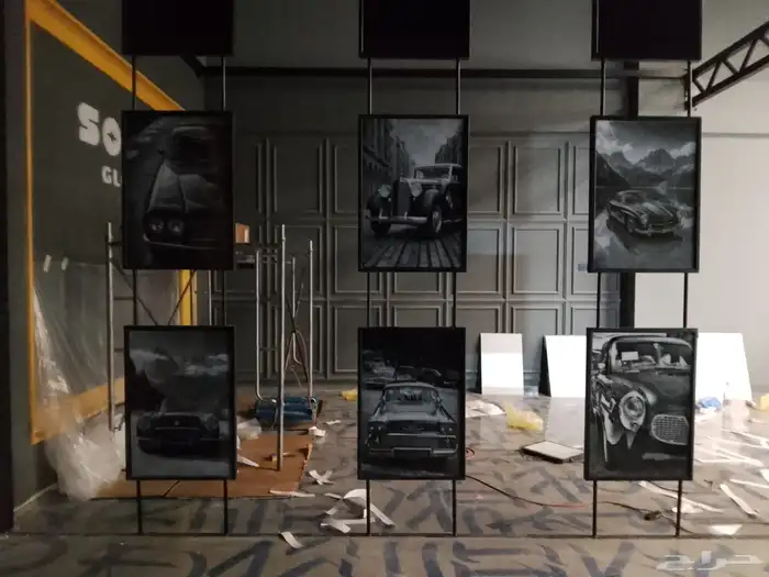 أسوار مشاريع بنر ستيكر لوحات مشاريع مضيئة اكرليك كلادينج 5