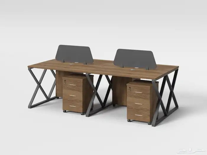 وركستيشن بارتيشن طاولة اجتماع كراسي مكتب كونتر استقبال 4