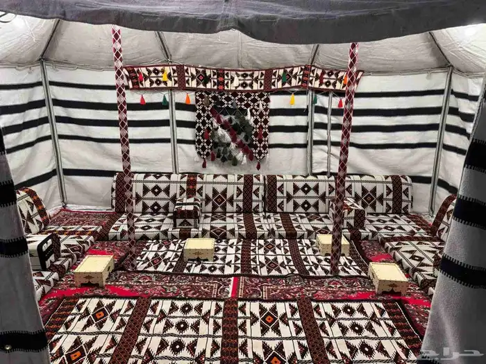 تاجير اخيام تاجير بيوت شعر تاجير دفايات تاجير جلسات شعبي تاج 5