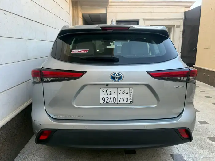 البيع تويوتا هايلاندر بدون دبل مديل 2021 10