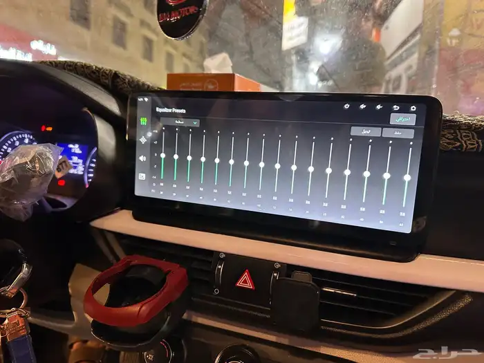 شاشة كيا سيراتو 2024 حجم 12 انش نظام كاربلاي 6