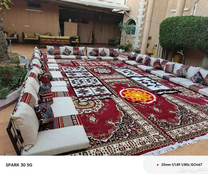 تنظيم حفلات ومناسبات يوجد لدينا خيام ويوجد لدينا دفايت 46