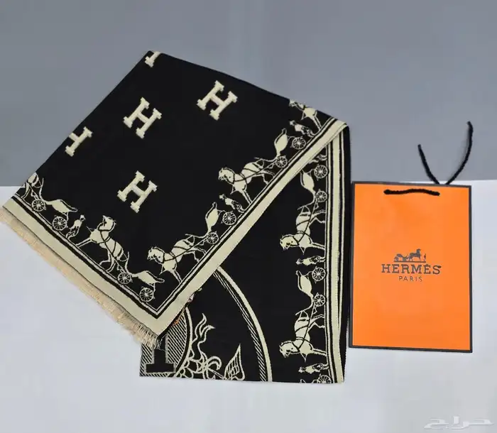 شالات ماستر كواليتي شنيل  بربري  لويس فيتون  فندي  هرمز 4