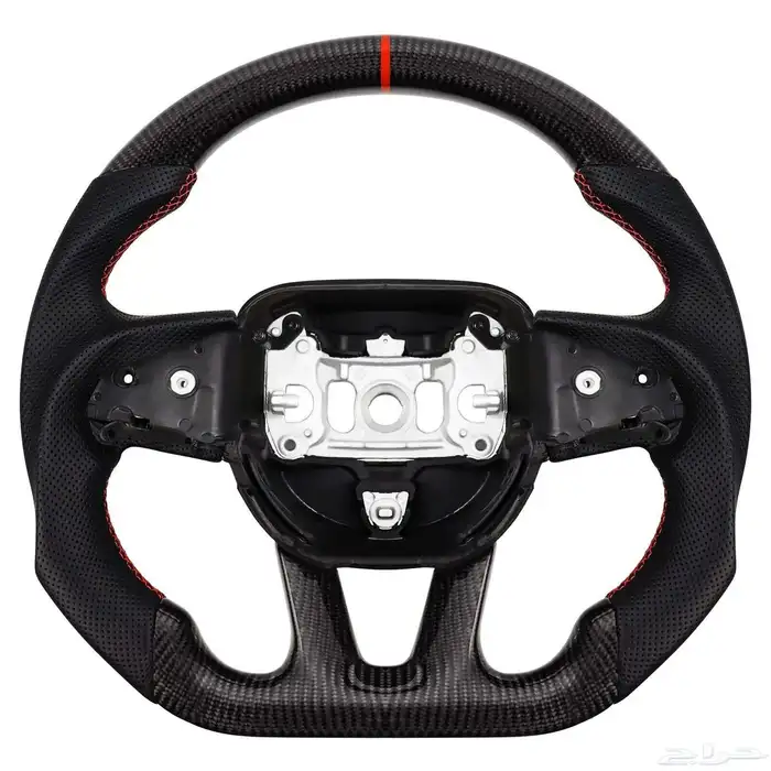 طاره من الياف كاربون جلد مثقب تشارجر كرايسلر تشالنجر درانجو 0