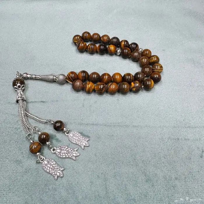 سبحة عين النمر المميزة 33 خرزة 0