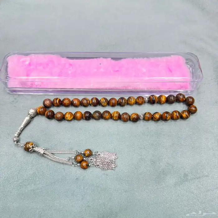 سبحة عين النمر المميزة 33 خرزة 2