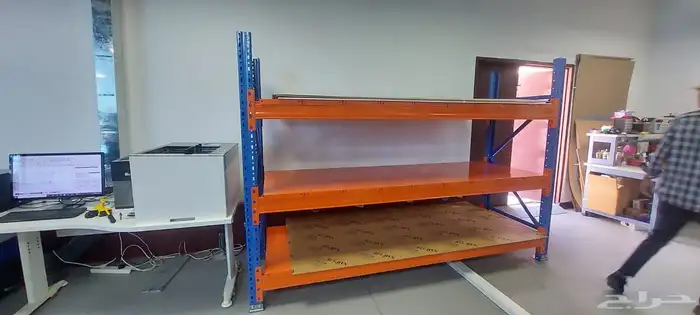 رفوف تخزين مستودعات 3