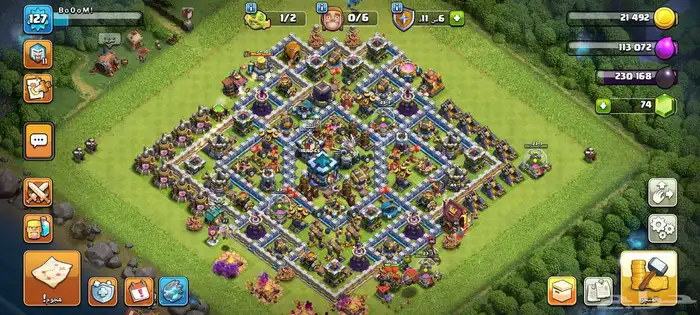 حساب كلاش اوف كلانسClach of Clans 6