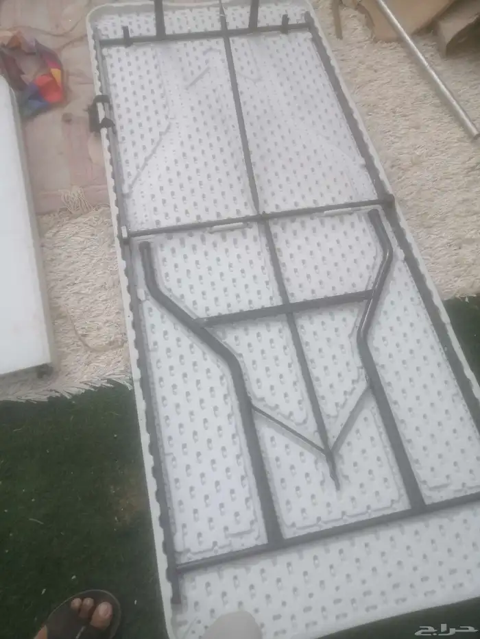 طاوله فايبر وكراسي نضيفة 5