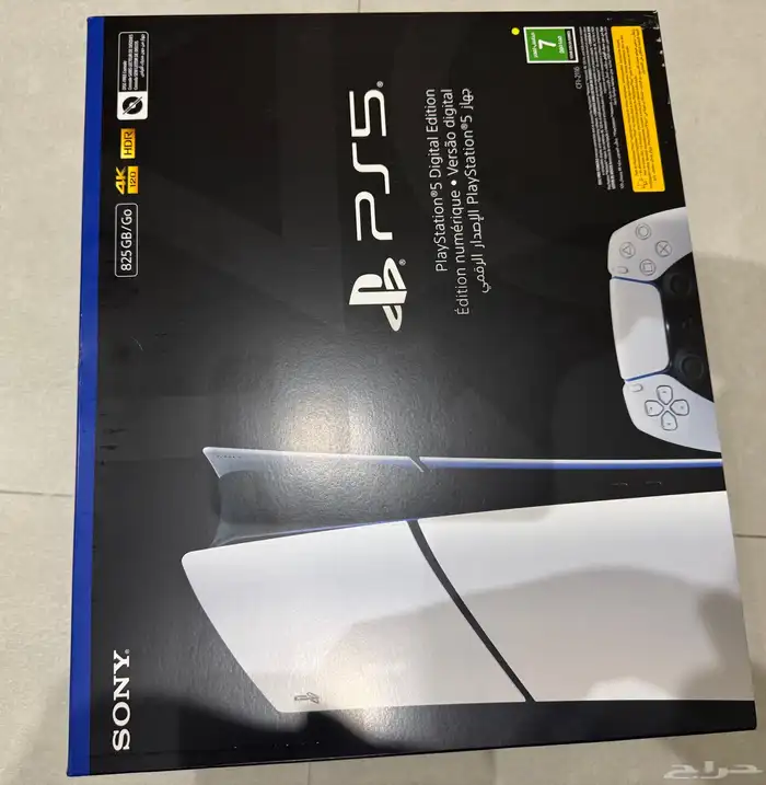 جهاز بلايستيشن فايف جديد لم يستخدم وكرتونه لم يفك ps5 1