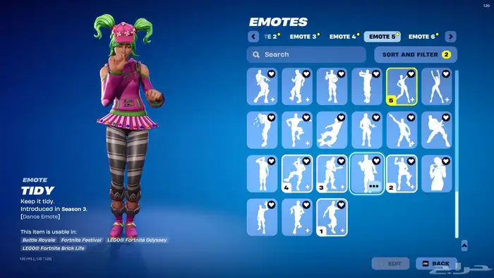 حساب فورت نايت للبيع 5