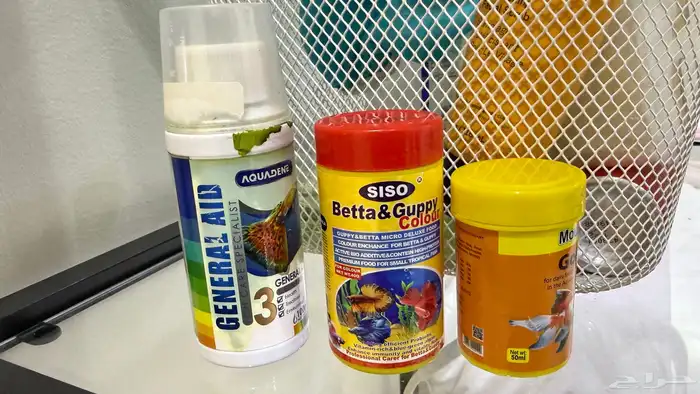 حوض سمك  اكل سمك ومضاد علاج 1