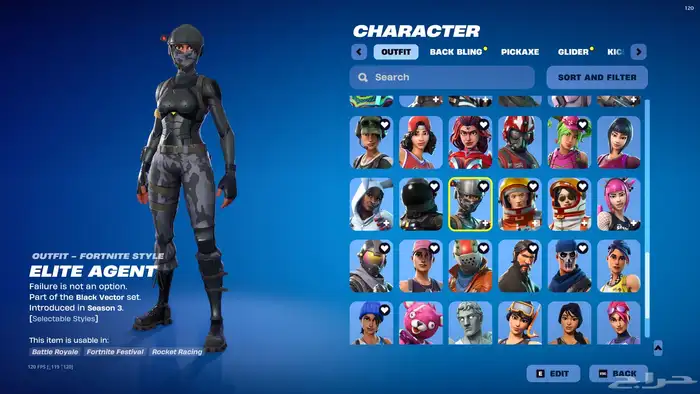 حساب فورت نايت للبيع 2