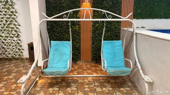 شقة فاخرة مفروشة ثلاث غرف قابله لزيادة تصبح 5 غرف مع مسبح 0