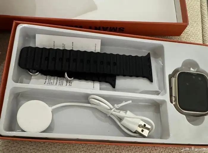 ساعة يد ذكية لم تستخدم جديده ماركة ممتازة 0