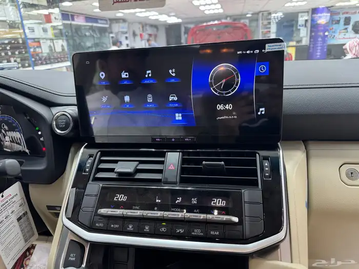 شاشة لاندكروزير 2022-2025 0