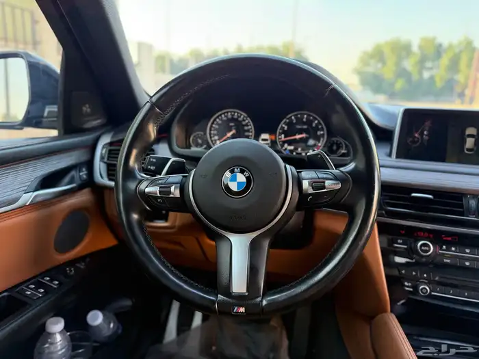 للبيع Bmw X6 سعودي ممشى 95000 موديل 2015 8 سلندر فل ابشن 27