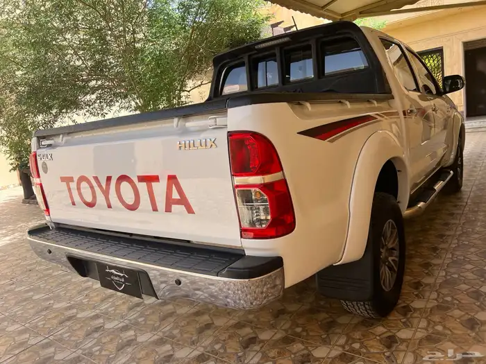 هايلوكس دبل غمارتين المديل 2015 قير تماتيك سعودي 2