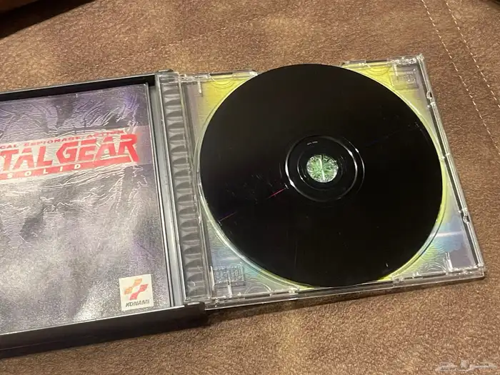 لعبة ميتل قير سوليد 1 Metal gear solid نسخة امريكية نادر 6