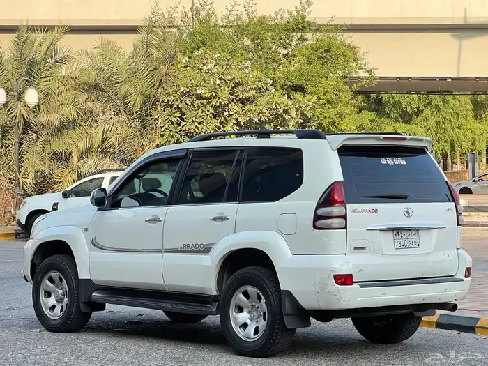 تويوتا برادو موديل 2007 اربعه سلندر 8