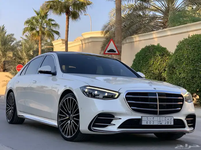 مرسيدس الجوهره S450 موديل 2022 بحالة الوكاله ممشى 63 الف 4