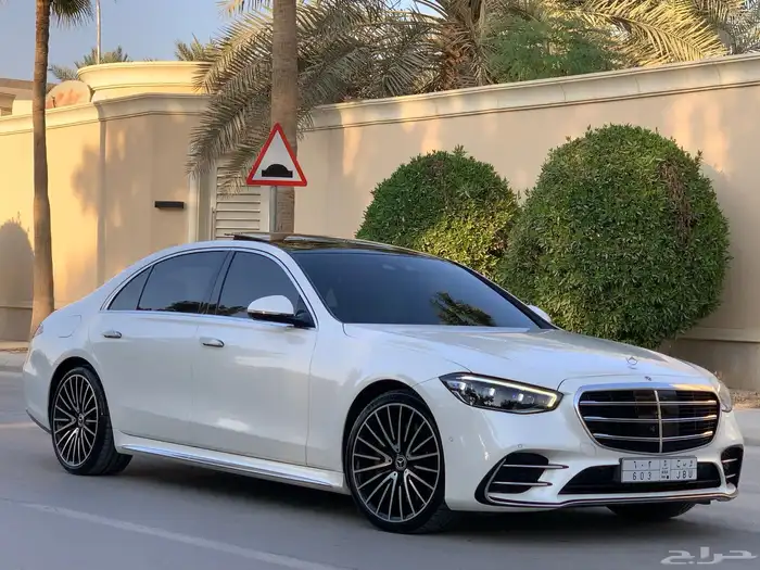مرسيدس الجوهره S450 موديل 2022 بحالة الوكاله ممشى 63 الف 7