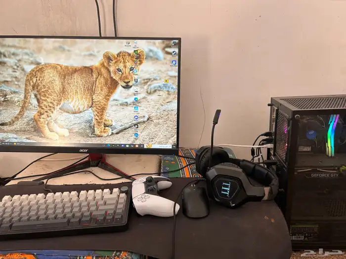 بي سي كامل مع اغراضه 1660 سوبر 2