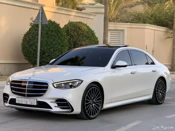 مرسيدس الجوهره S450 موديل 2022 بحالة الوكاله ممشى 63 الف 25