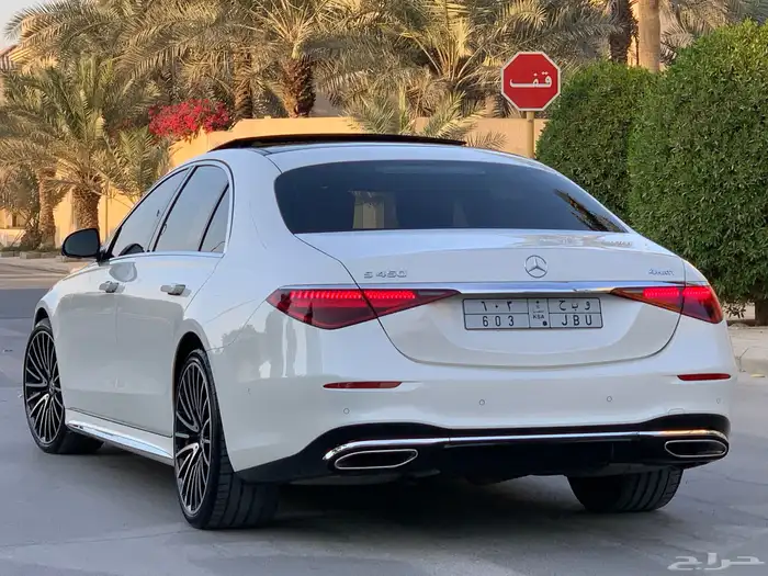 مرسيدس الجوهره S450 موديل 2022 بحالة الوكاله ممشى 63 الف 16