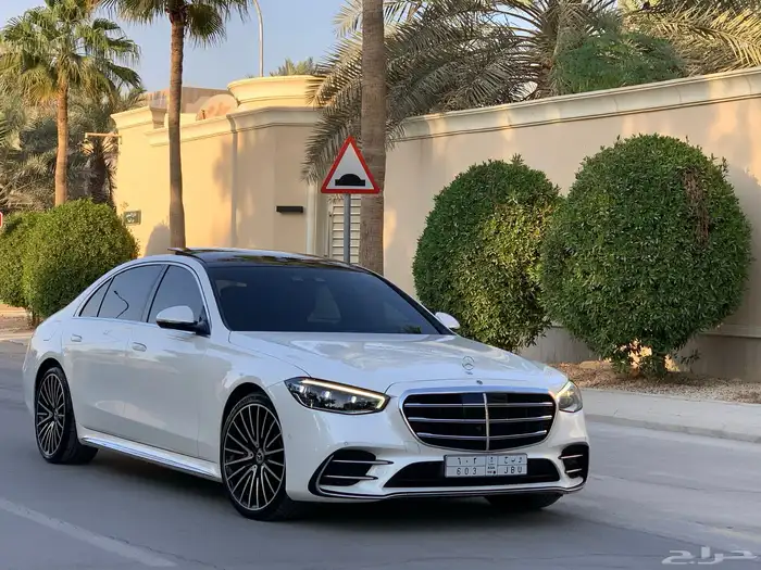مرسيدس الجوهره S450 موديل 2022 بحالة الوكاله ممشى 63 الف 5