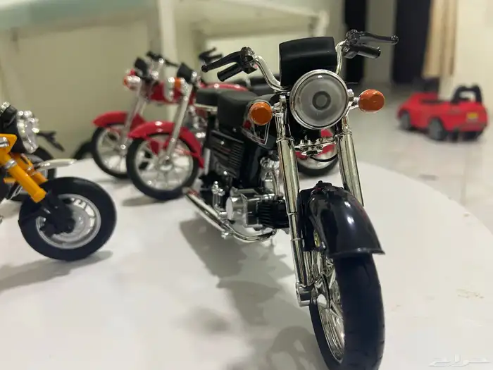 مجسمات دراجات هوندا قديمه بتفاصيلها الدقيقه الحبه 120 1