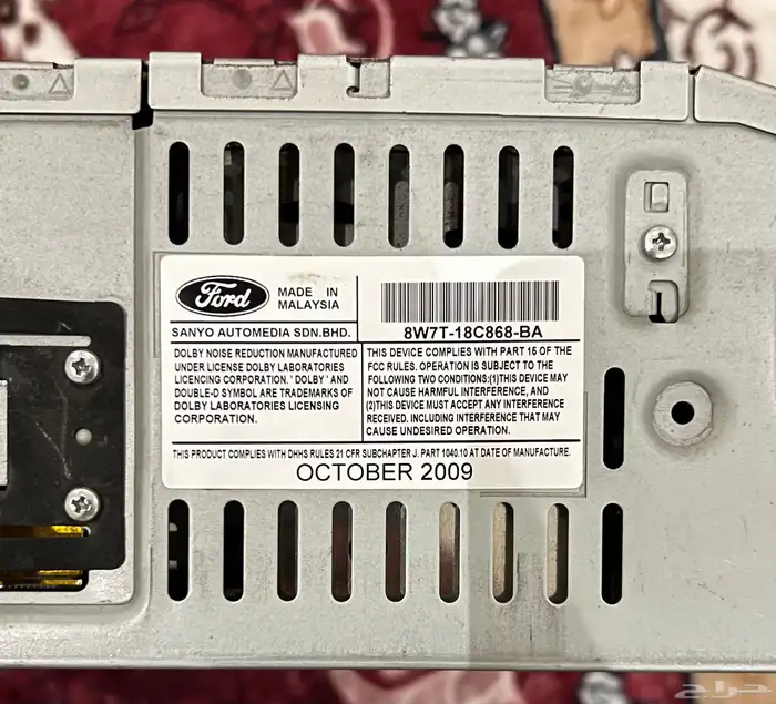 مسجل فورد فكتوريا وماركيز 2003-2011 اصلي نظيف 1