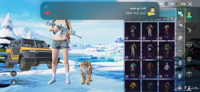 حساب ببجي متتوب علليه 2