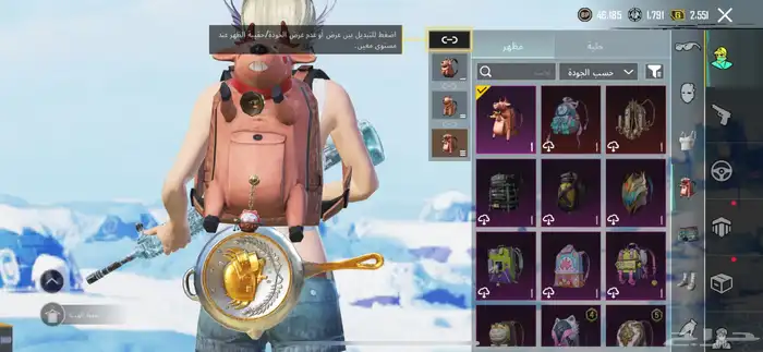 حساب ببجي متتوب علليه 10